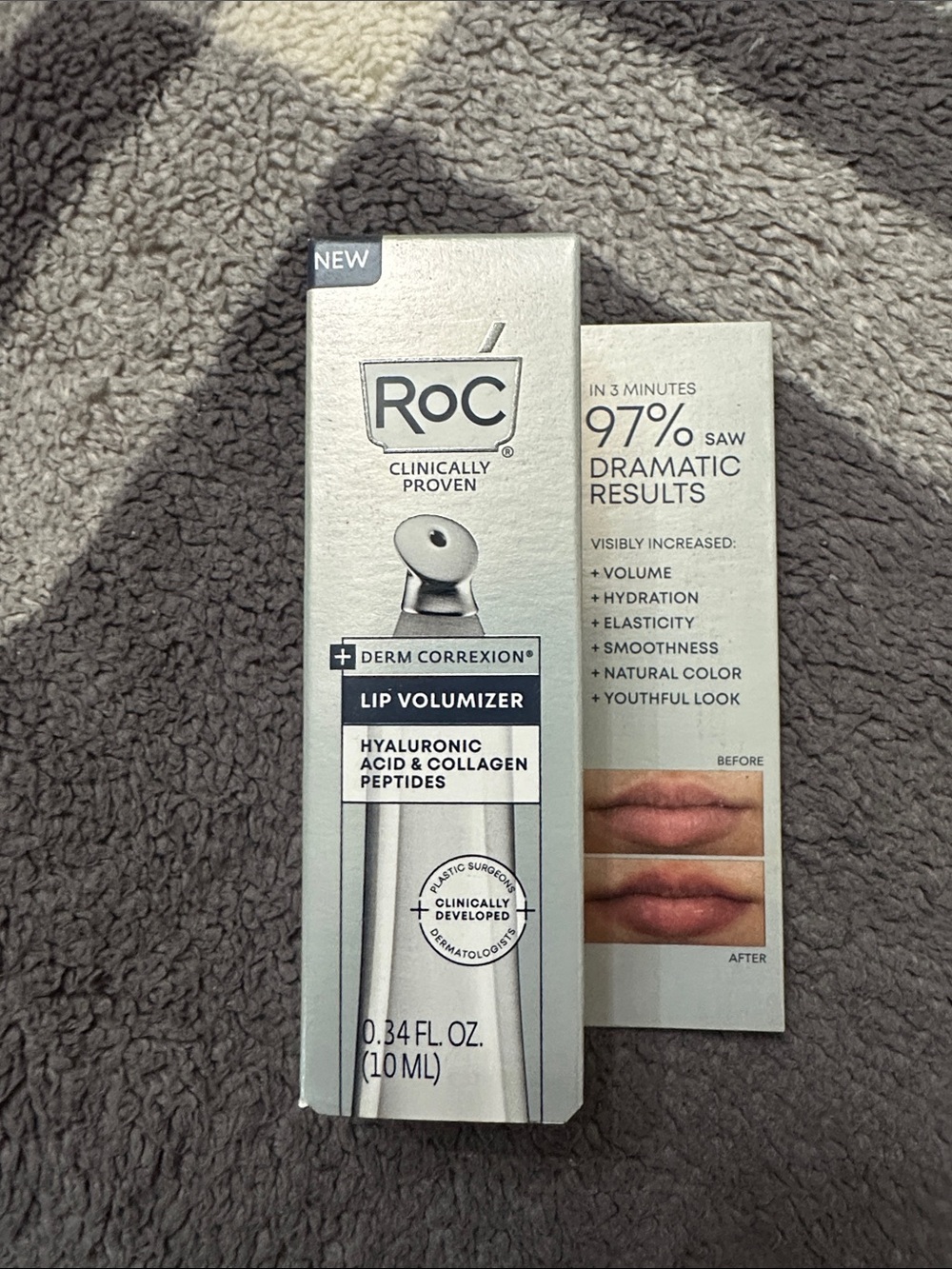 RoC Lip Volumizer — Silver Hydrating Lip Treatment